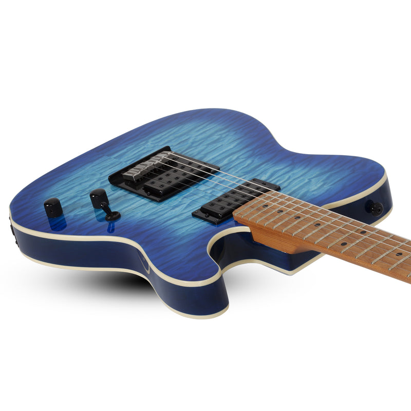 Schecter PT Pro Guitar - Trans Blue Burst
