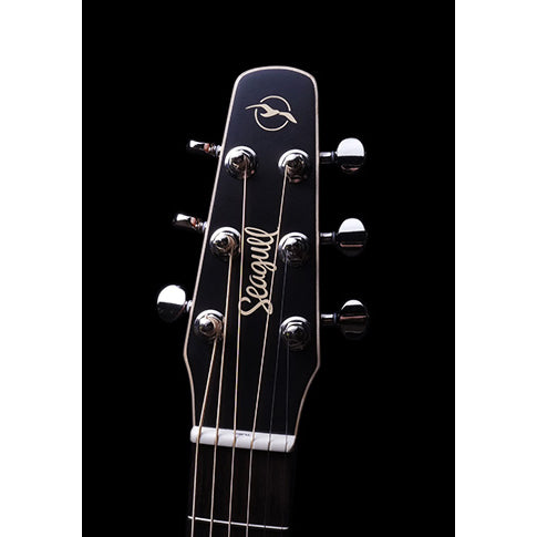 Seagull S6 Original QIT Acoustic-Electric Guitar - Burnt Umber