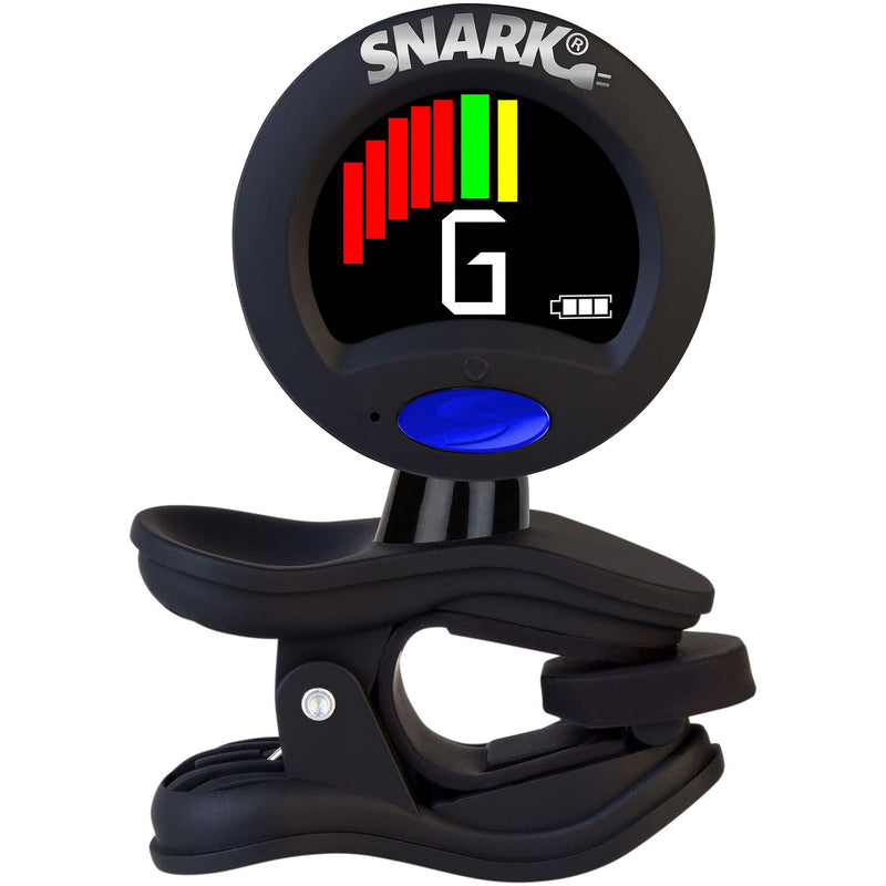 Snark SST-1 Super Tight Rechargeable Clip-On Tuner Bundle w/ Case and Cleaning Cloth