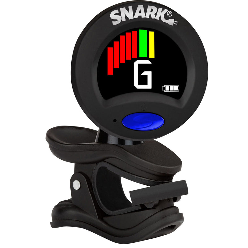 Snark SST-1 Super Tight Rechargeable Clip-On Tuner Bundle w/ Case and Cleaning Cloth