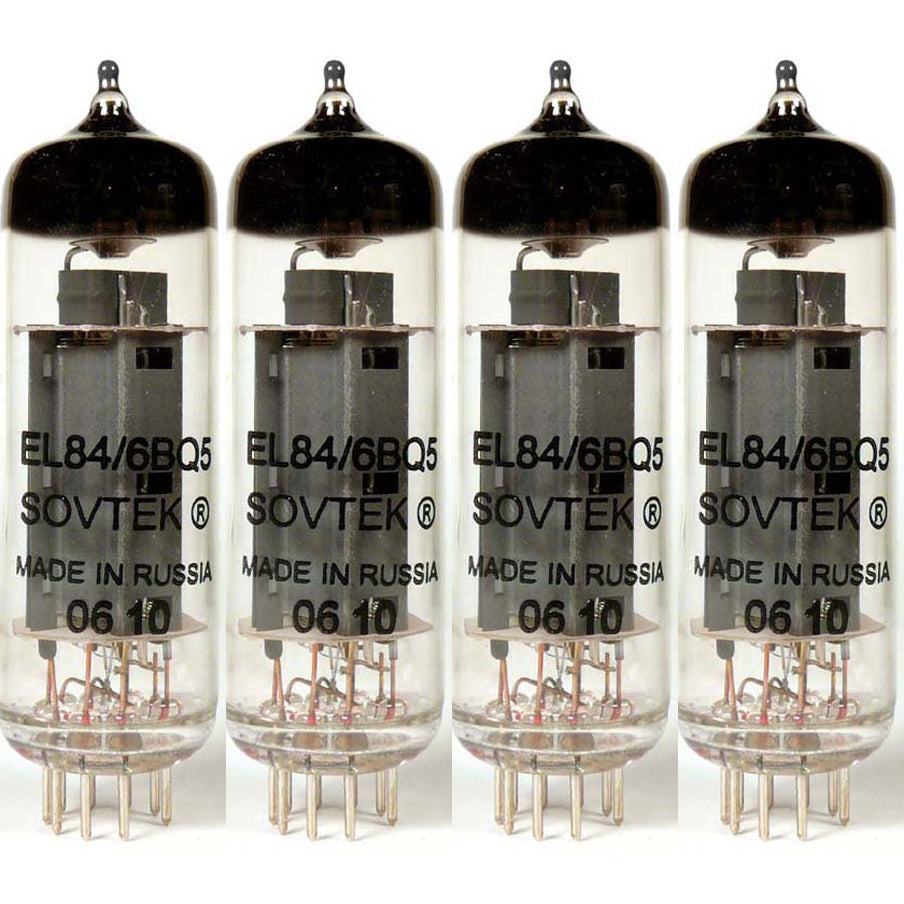 Sovtek EL84/6BQ5 Quartet – Motor City Guitar