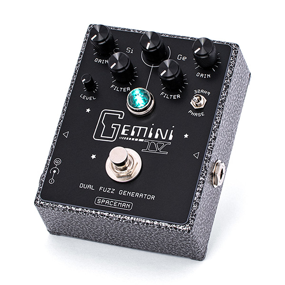 Spaceman Gemini IV Dual Fuzz Generator Pedal - RARE Limited Edition Meteor Finish (Only 88 Made)