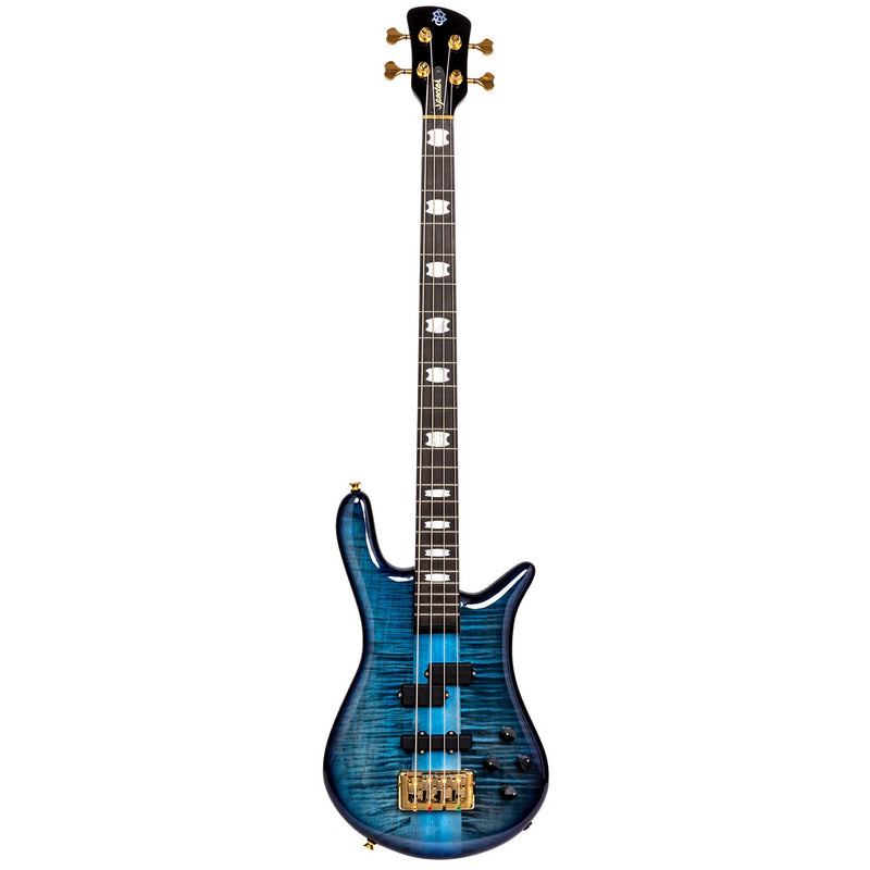 Spector EURO 4 LT 4-String Bass w/ Bartolini Pickups and Darkglass Circuitry - Blue Fade Gloss