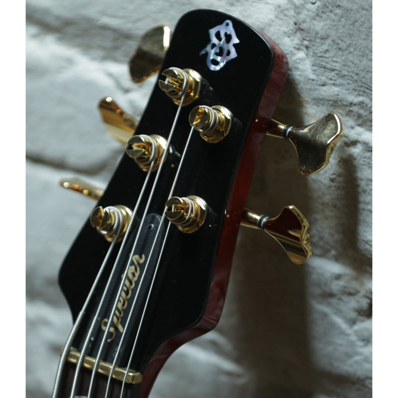 Spector Euro5 LX 5-String Bass w/ Bartolini Pickups - Poplar Burl Natural Gloss