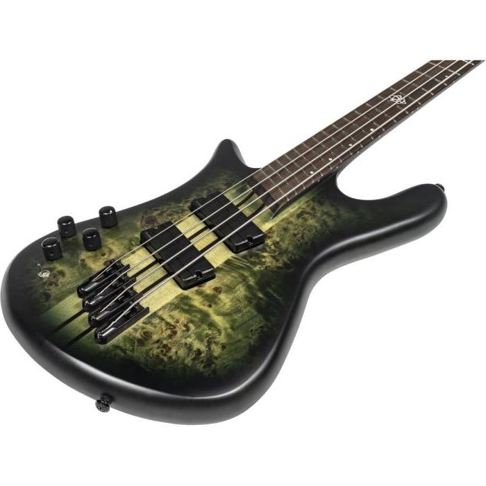 Spector NS Dimension Multi-Scale Left-Handed 4-String Bass Guitar - Haunted Moss Matte