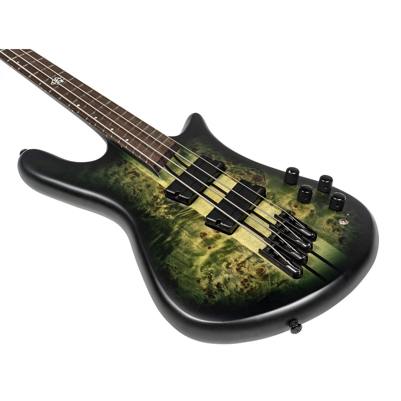 Spector NS Dimension 4 4-String Multi-Scale Bass w/ Fishman Pickups - Haunted Moss Matte