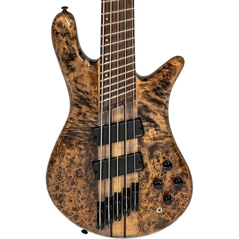 Spector NS Dimension 5 5-String Multi-Scale Bass w/ Fishman Pickups - Super Faded Black Gloss