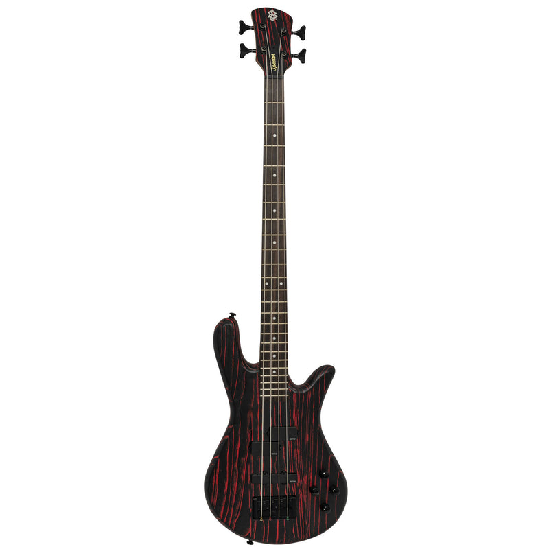 Spector NS Pulse 4 4-String Bass w/ EMG pickups - Cinder Red