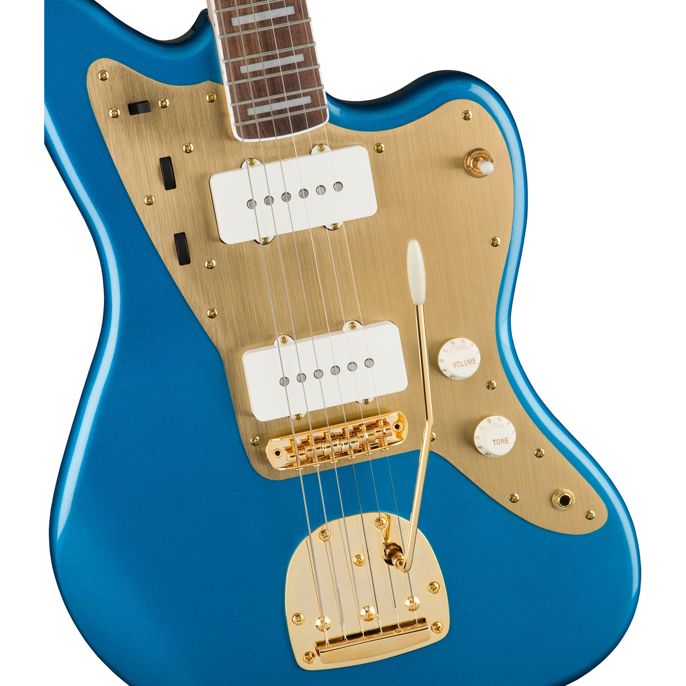 Squier 40th Anniversary Jazzmaster Gold Edition - Lake Placid Blue New