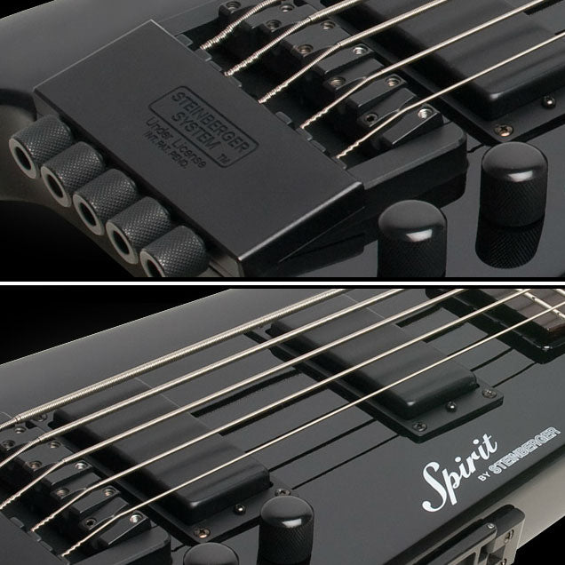 Steinberger Spirit XT-25 STANDARD 5- String Bass w/Gigbag - Black