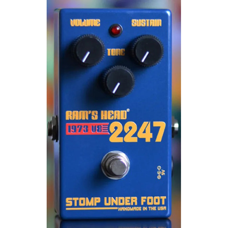 Stomp Under Foot Limited Edition 1973 "2247" RAM'S HEAD® Fuzz Pedal