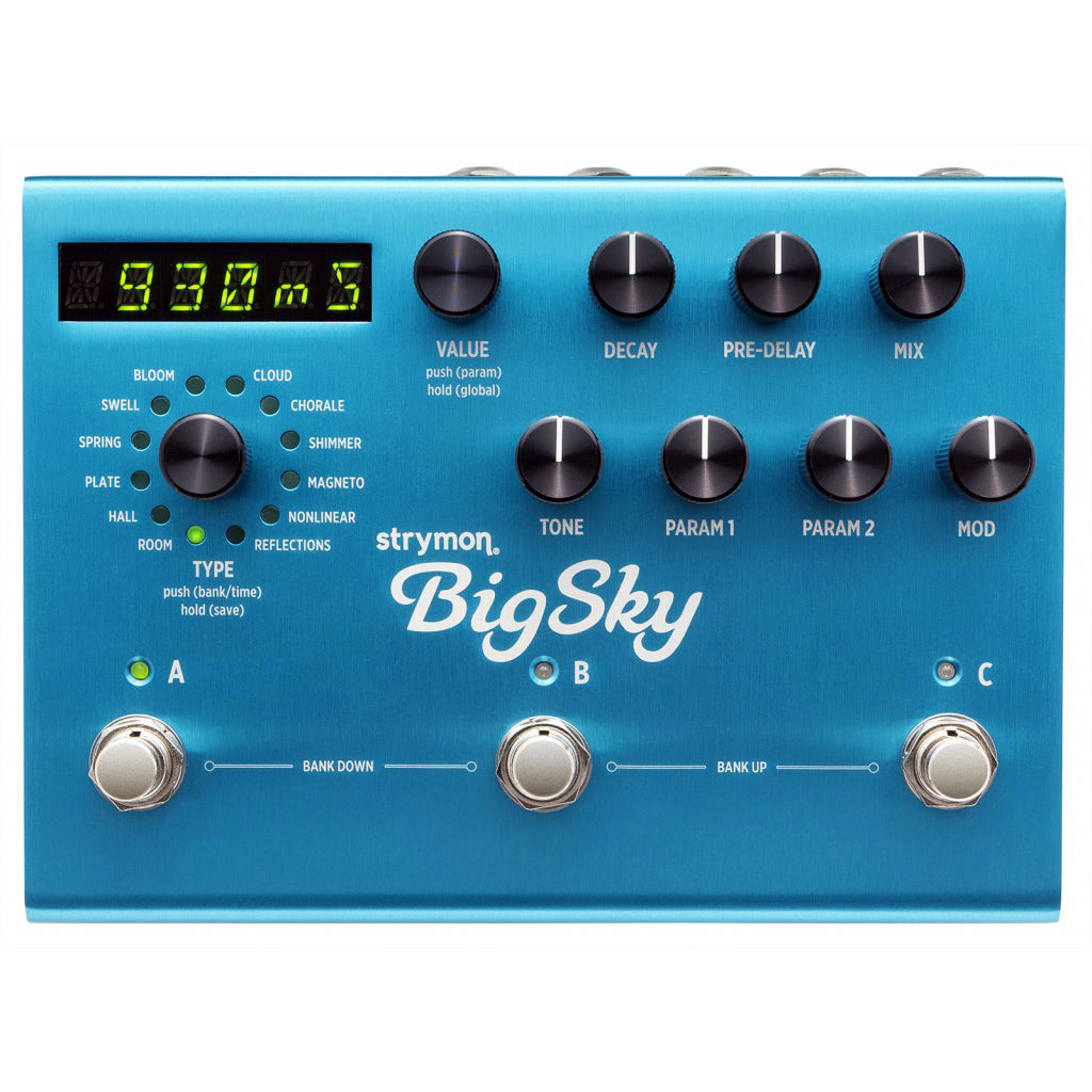 ギター Strymon BigSky reverb Strymon BigSky Reverb Pedal – Motor City Guitar
