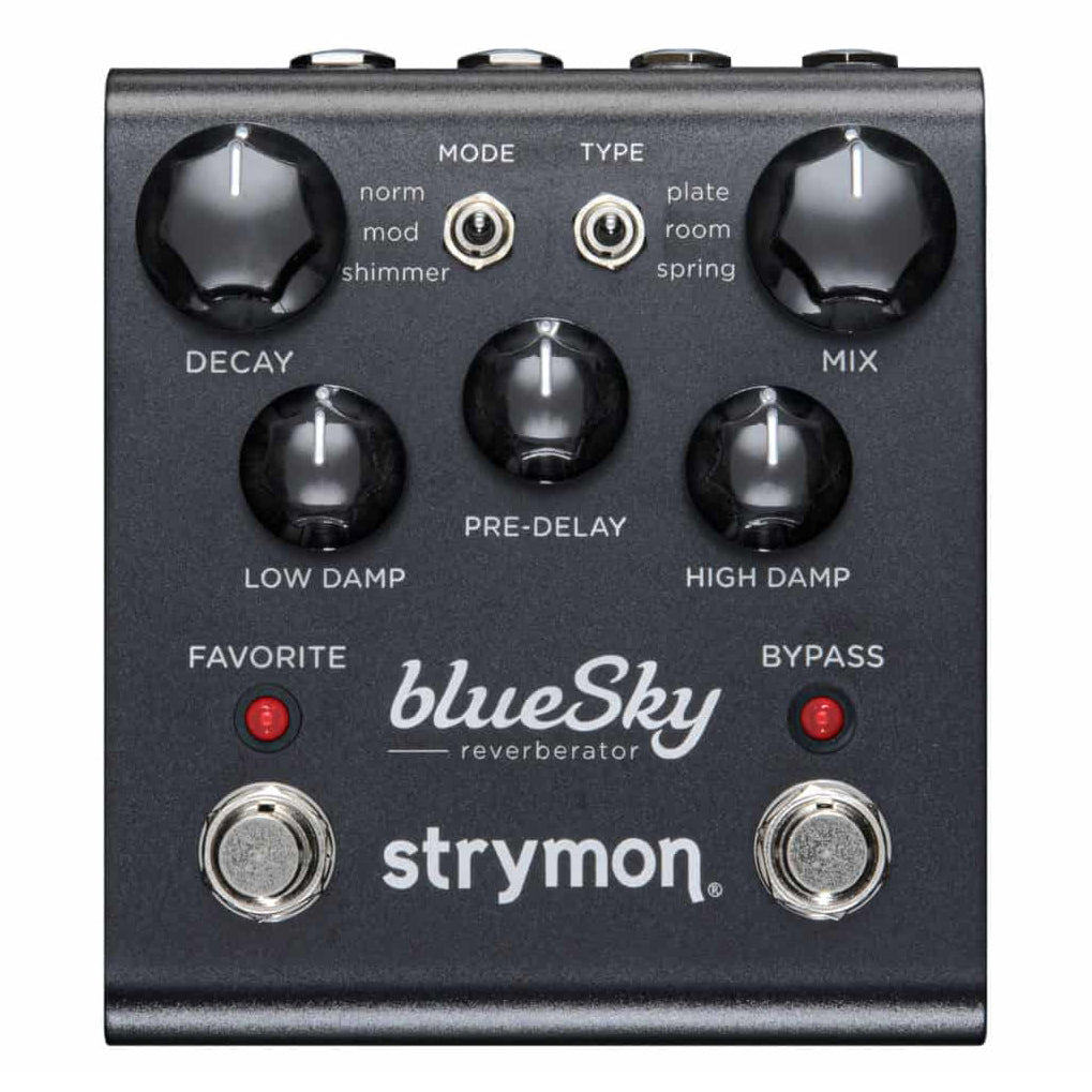 Strymon BlueSky Reverberator Reverb Pedal - Limited Midnight Black Edition