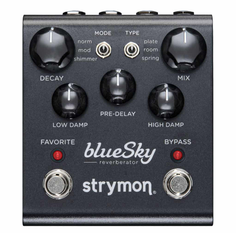 Strymon BlueSky Reverberator Reverb Pedal - Limited Midnight Black Edition