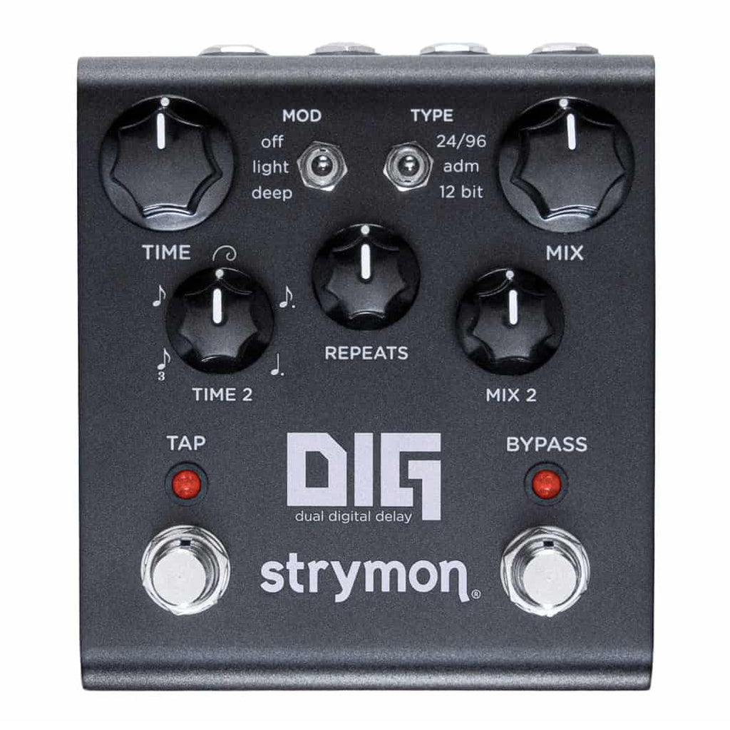 Strymon DIG Dual Digital Delay Pedal - Limited Midnight Black Edition