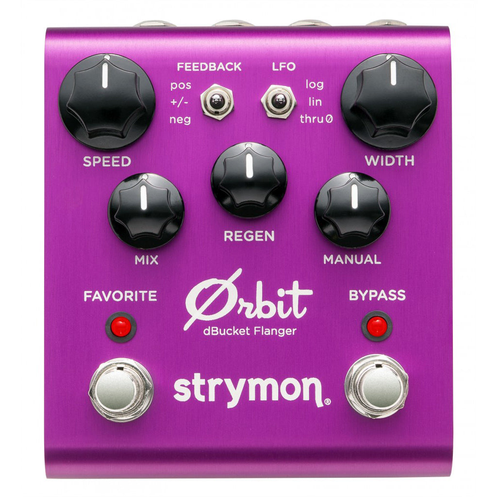 flanger pedal Strymon Orbit dBucket Flanger – Motor City Guitar