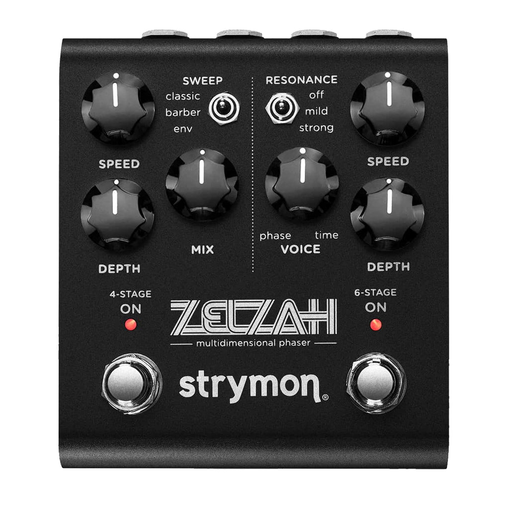 Strymon Limited Edition Zelzah Multidimensional Phaser Pedal - Midnight Black