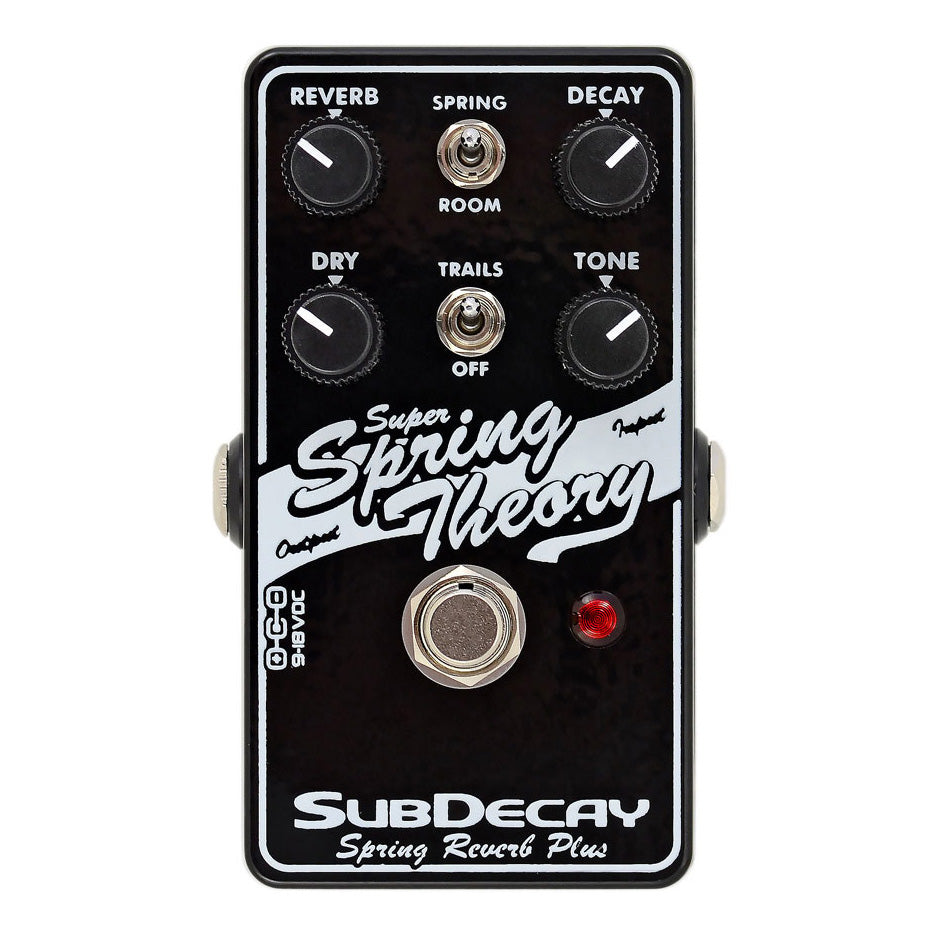 best spring reverb pedal Subdecay Super Spring Theory Reverberator Pedal