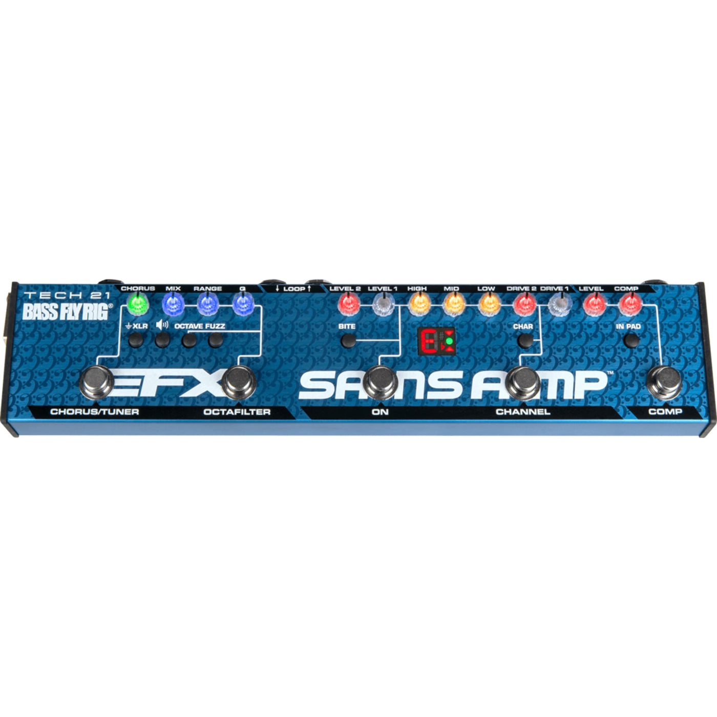 Tech 21 Bass Fly Rig V2 Multi Effects Pedal