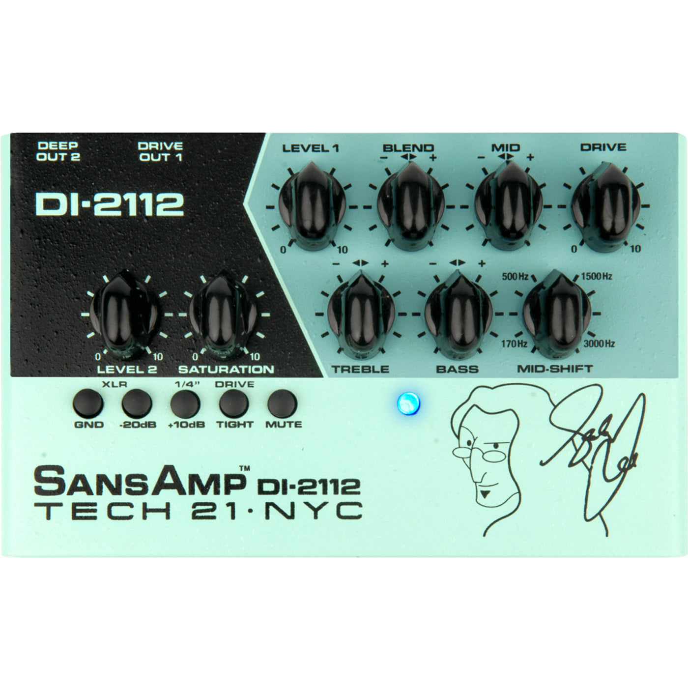 Tech 21 Geddy Lee DI-2112 – Motor City Guitar