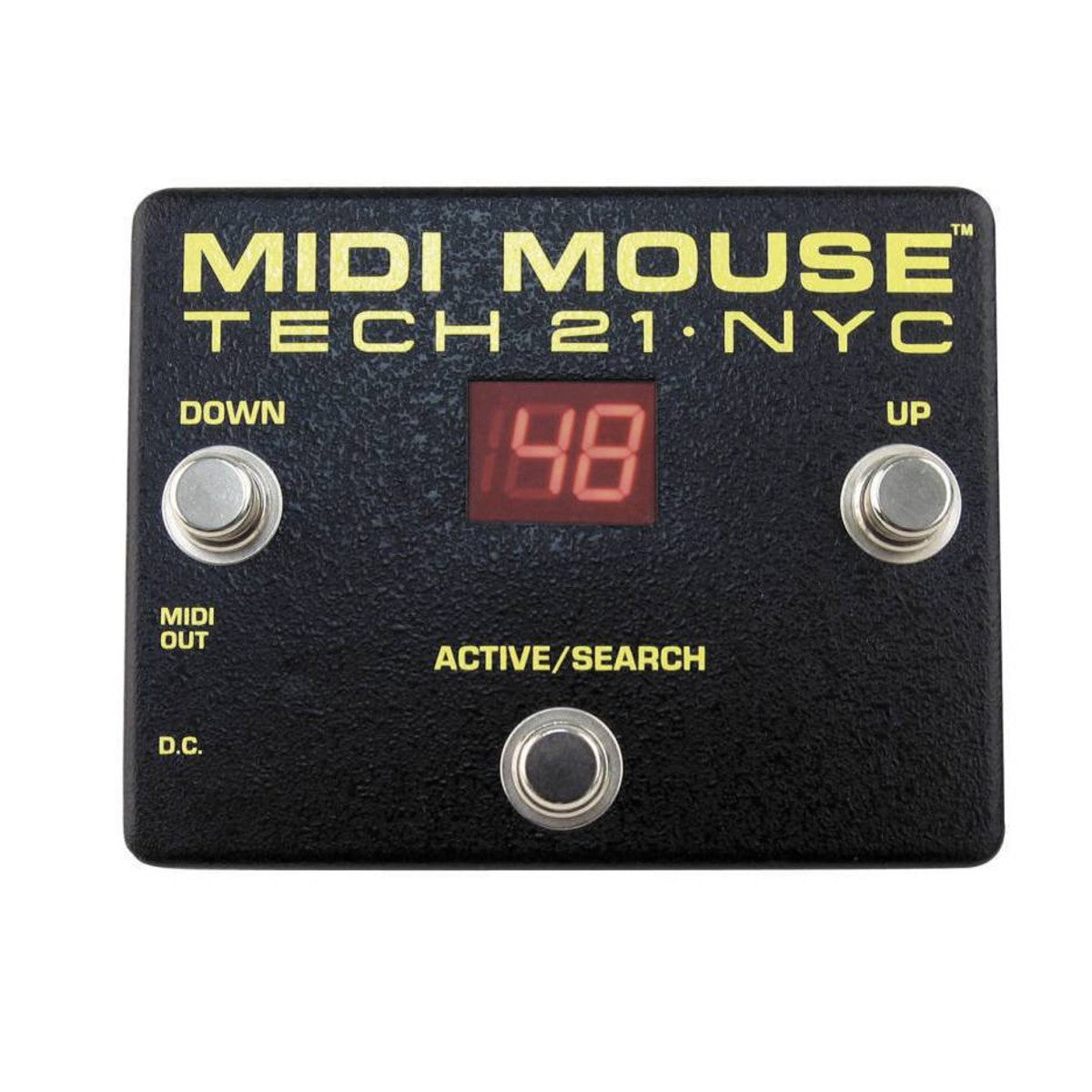 Tech 21 MIDI Mouse Compact MIDI Controller Pedal Footswitch