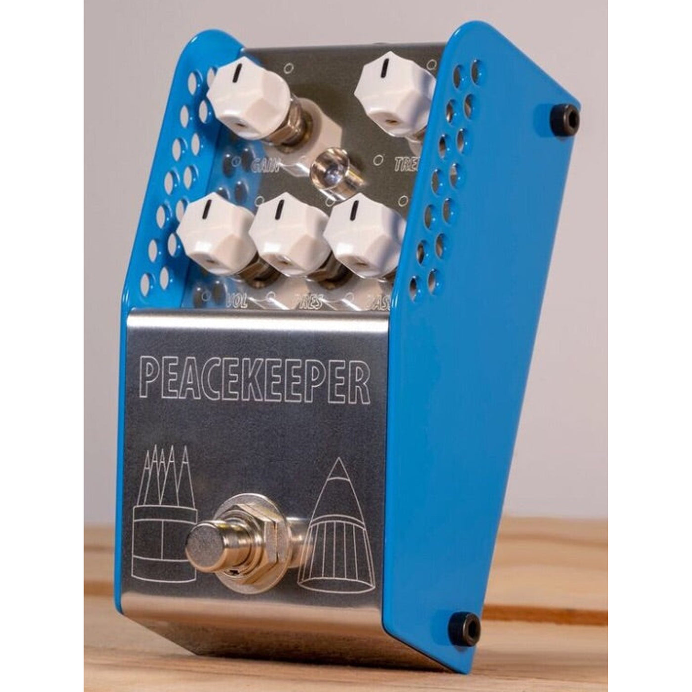 low gain pedal ThorpyFX Peacekeeper V2 Low Gain Overdrive Pedal