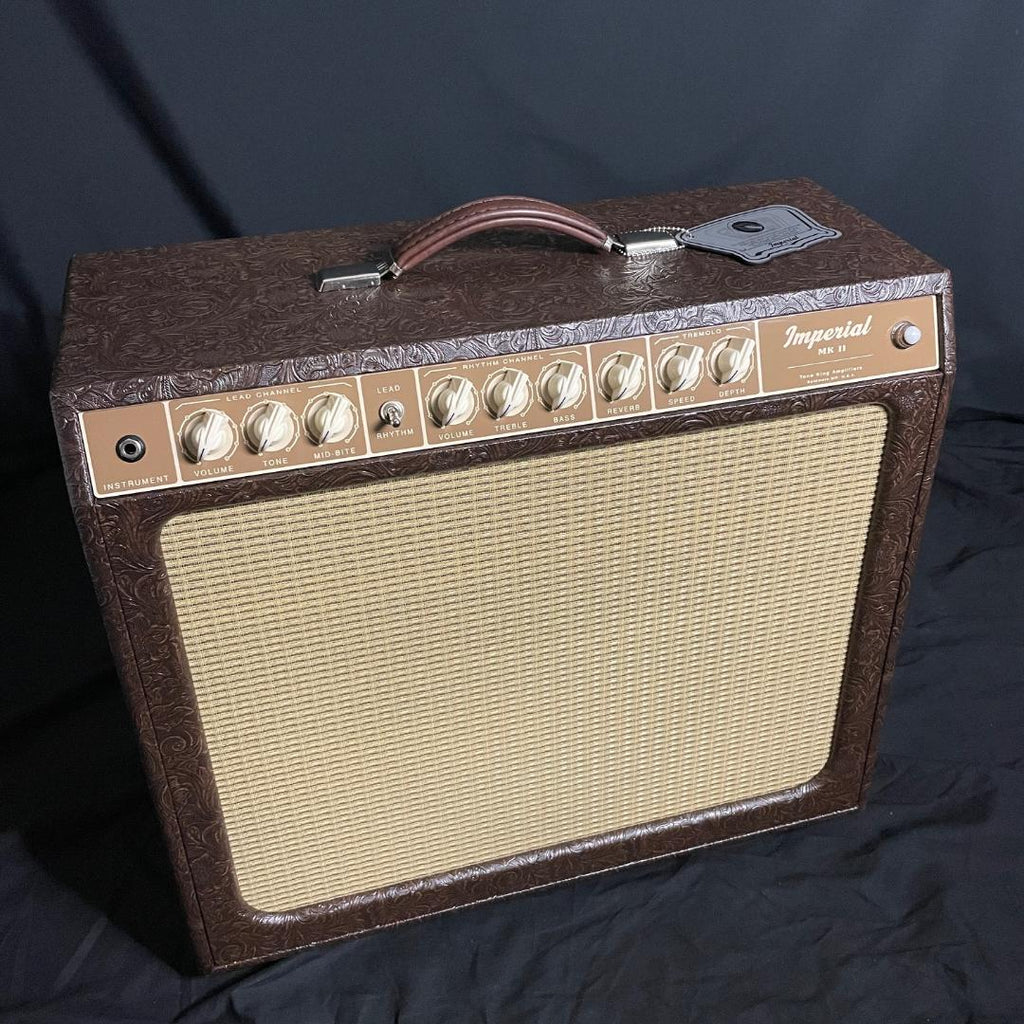 Tone King Imperial MkII Combo - Custom Brown Western Tolex with Wheat Grille