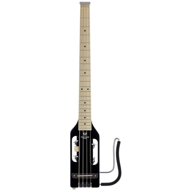 Traveler Guitar Ultra Light Bass Guitar 30" Scale- Gloss Black