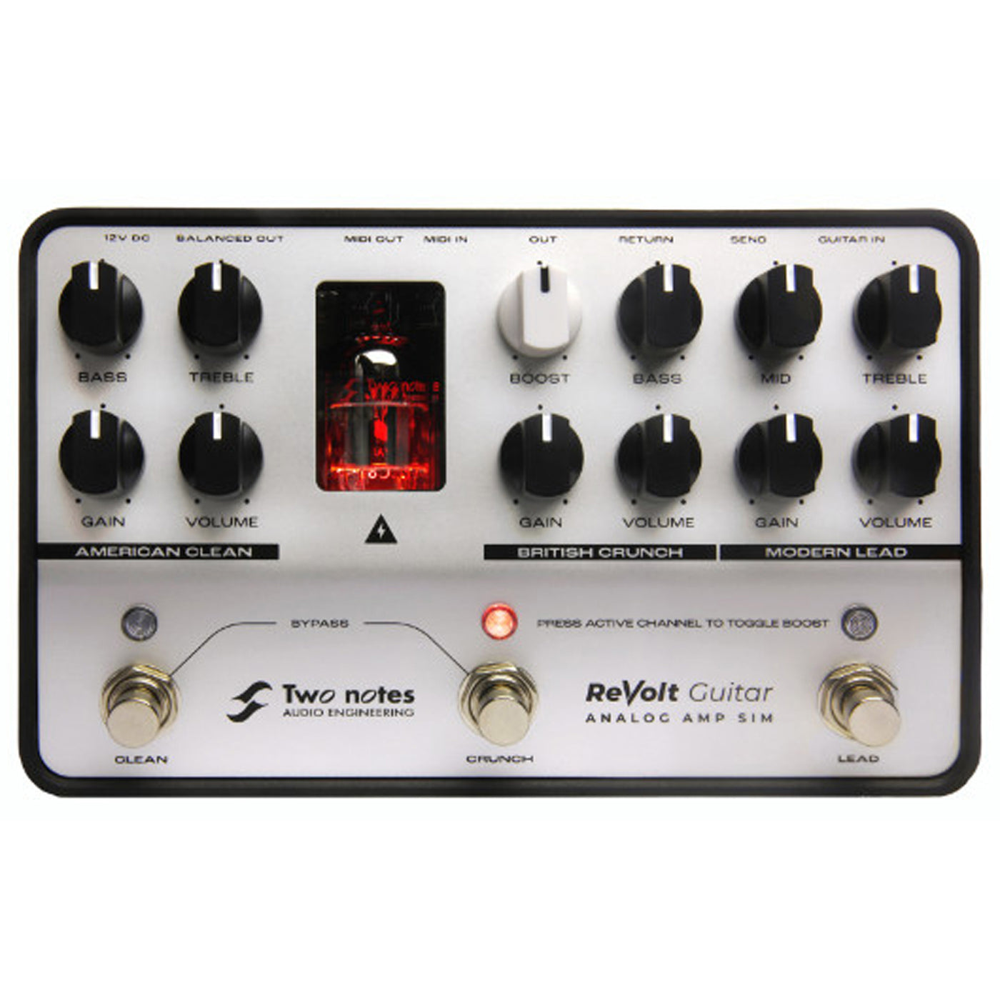 Two Notes ReVolt Guitar Amp Simulator Pedal New