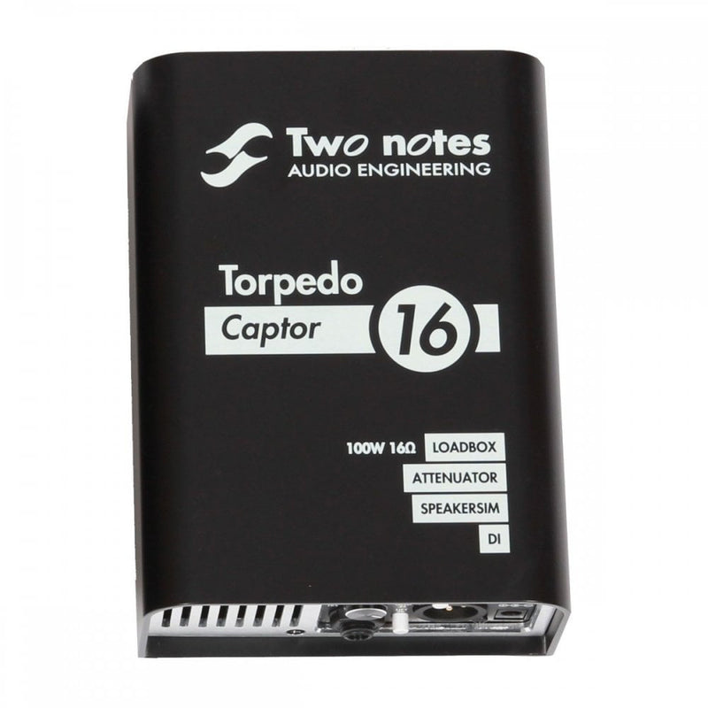 Two Notes Torpedo Captor Reactive Loadbox DI and Attenuator - 16 ohm