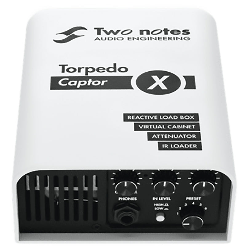 Two Notes Torpedo Captor X Reactive Loadbox DI and Attenuator - 8 ohm