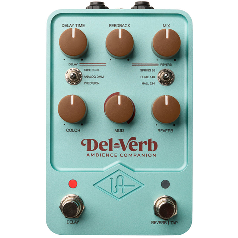 Universal Audio Del-Verb Ambience Companion Reverb and Delay Pedal