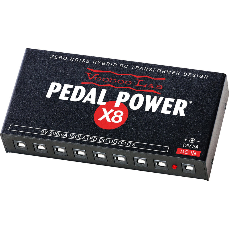 Voodoo Lab Dingbat Small Pedalboard with Pedal Power X8 Power Supply