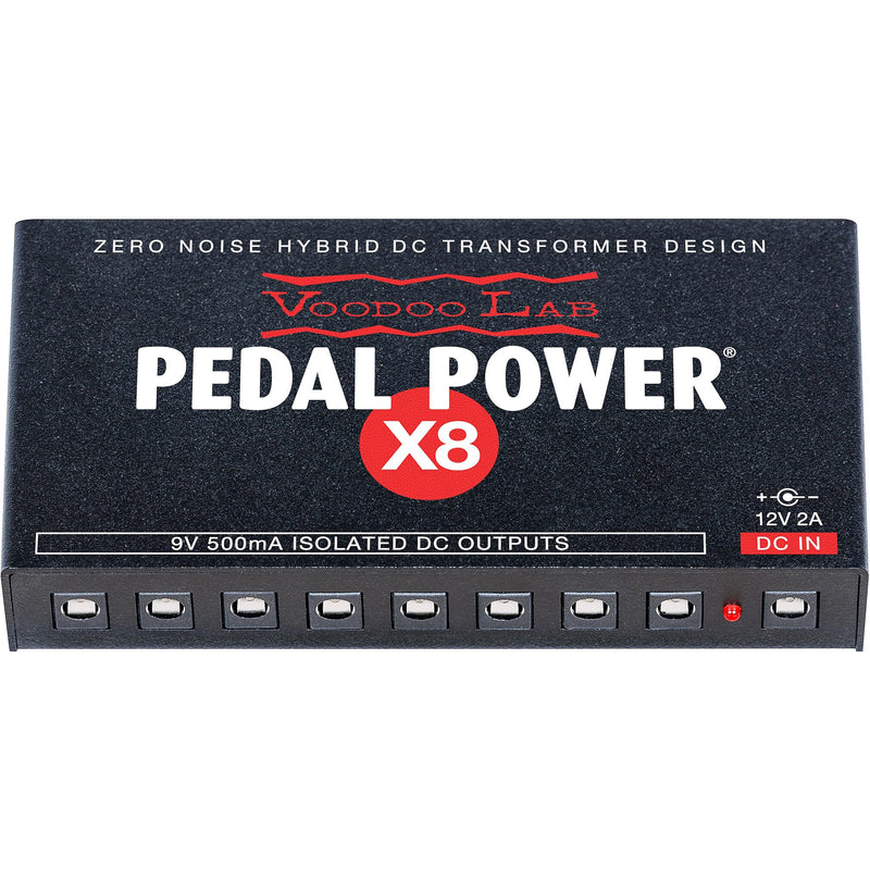 Voodoo Lab Pedal Power X8 8-output Isolated Guitar Pedal Power Supply