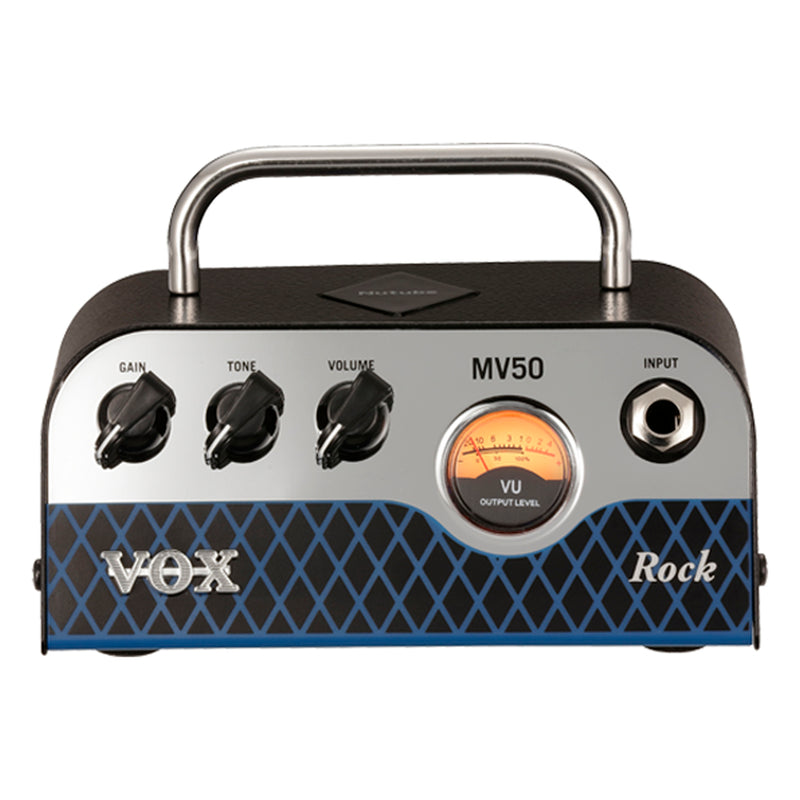 Vox MV50 Rock 50-watt Hybrid Tube Mini Electric Guitar Amplifier Head