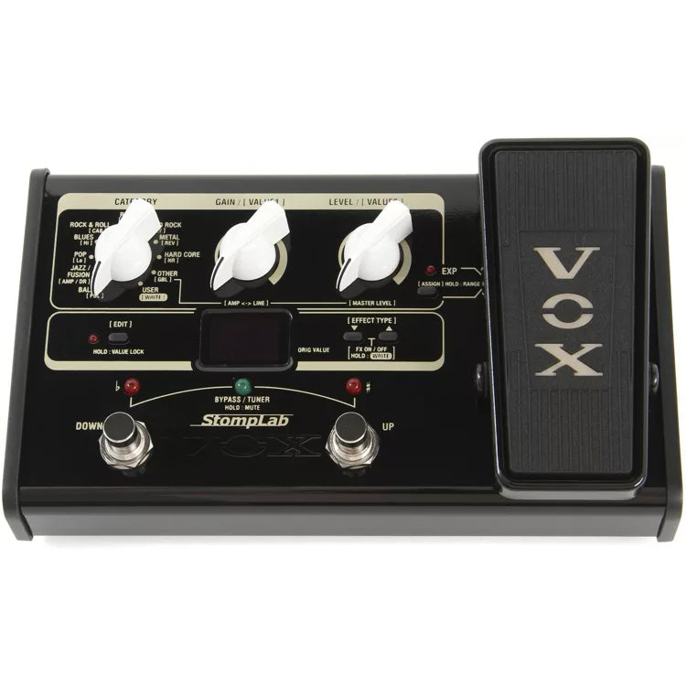 vox guitar pedals Vox StompLab IIG Modeling Guitar Effects Pedal