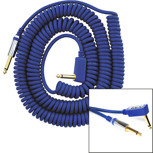 VOX Coiled Cable 29.5' Blue