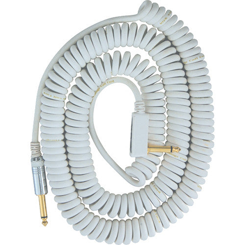 VOX Coiled Cable 29.5' White