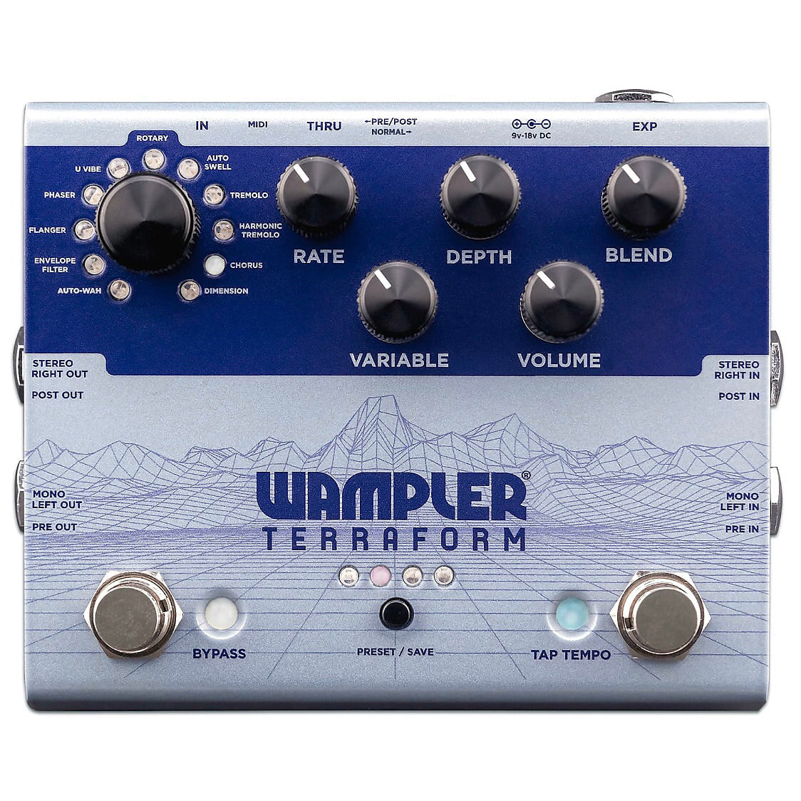 Wampler Terraform Multi-Modulation Pedal