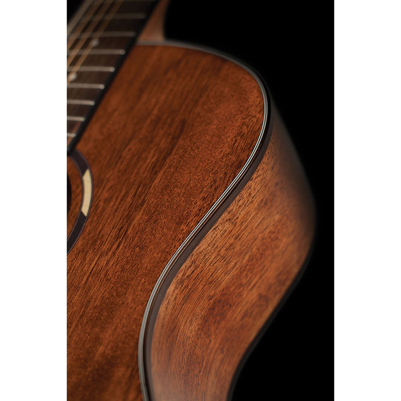 Washburn WLO12SE Woodline Orchestra Solid Mahogany Top Acoustic Electric Guitar Natural