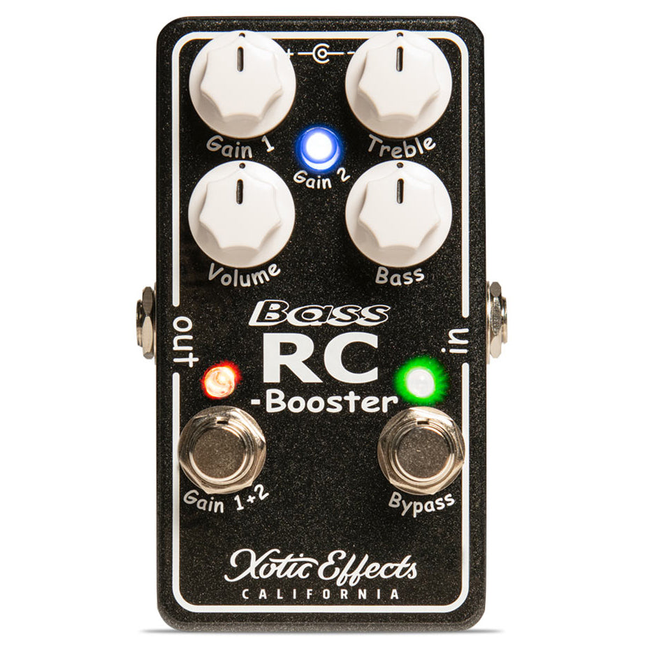 bass guitar boost pedal Xotic RC Bass Booster-V2 Pedal