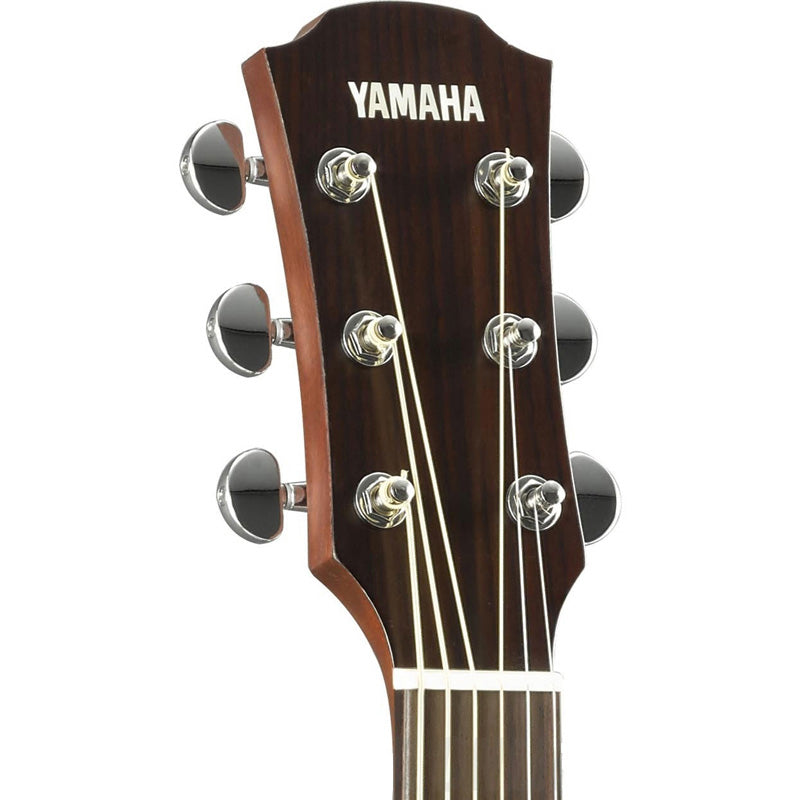 Yamaha A3R Acoustic-Electric Guitar (with Hard Bag), Vintage Natural