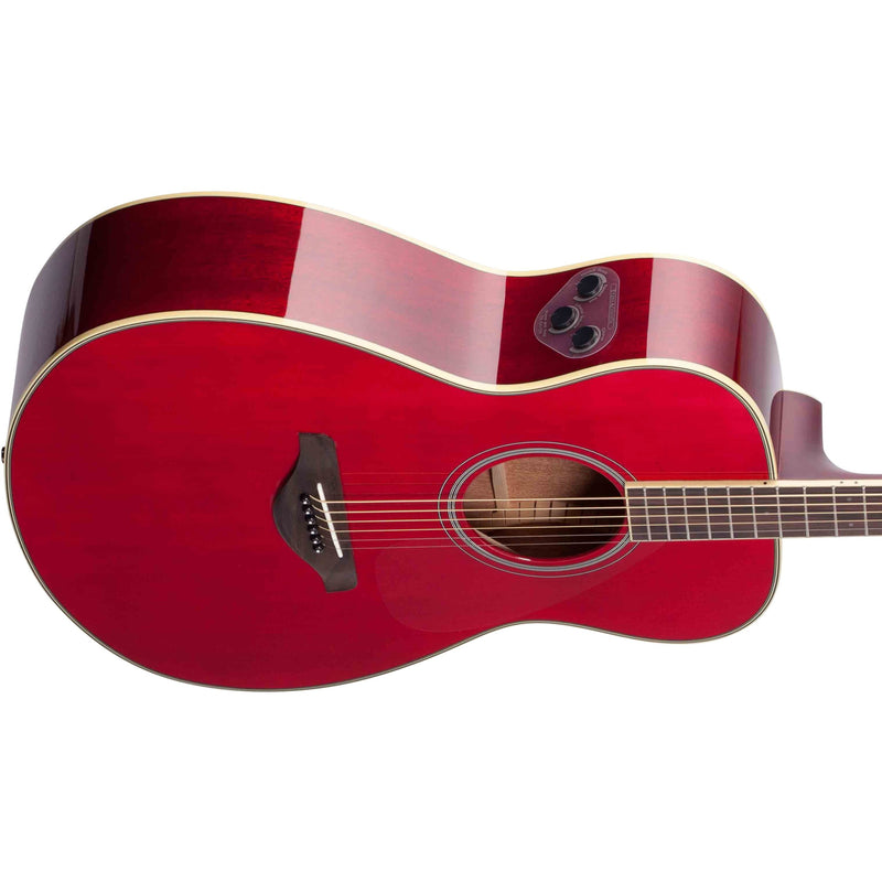 Yamaha FS-TA TransAcoustic Concert Acoustic-Electric Guitar w/ Chorus and Reverb - Ruby Red