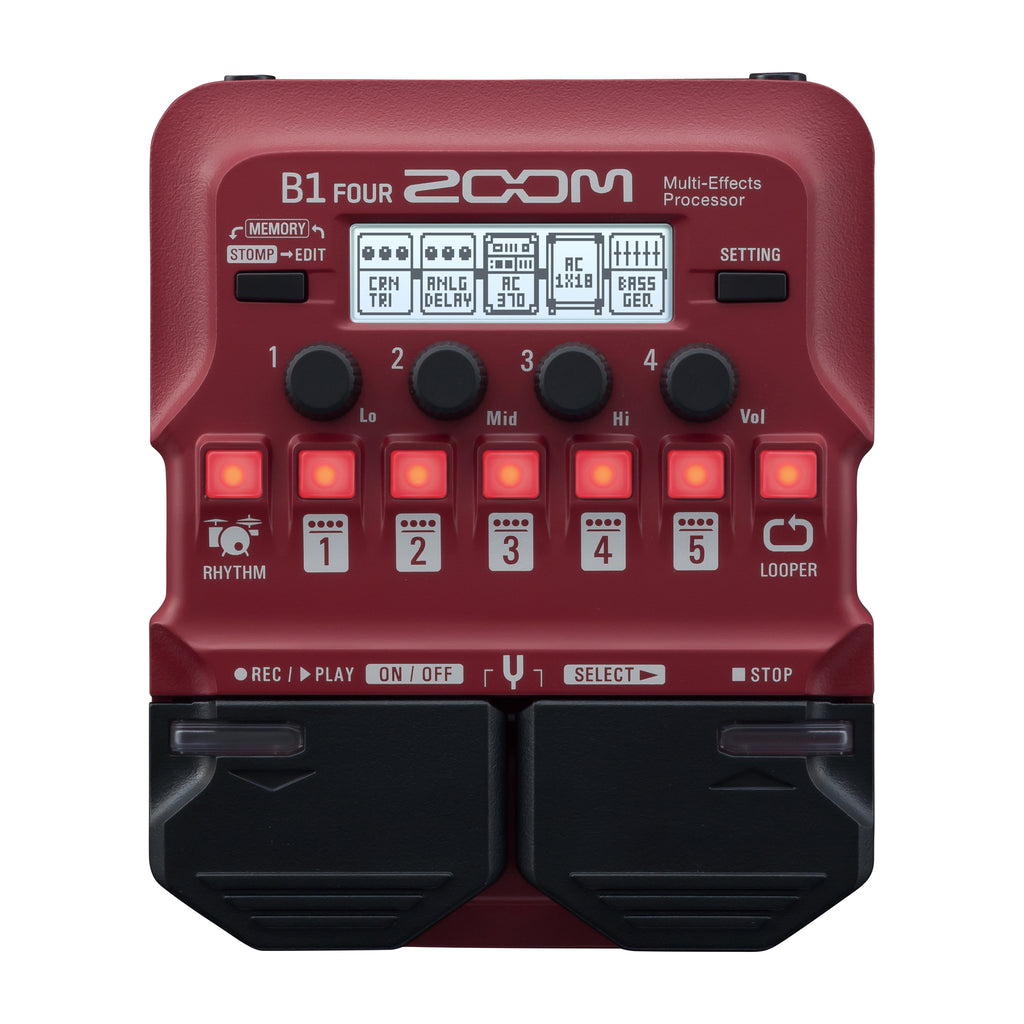 Zoom B1 FOUR Bass Pedal