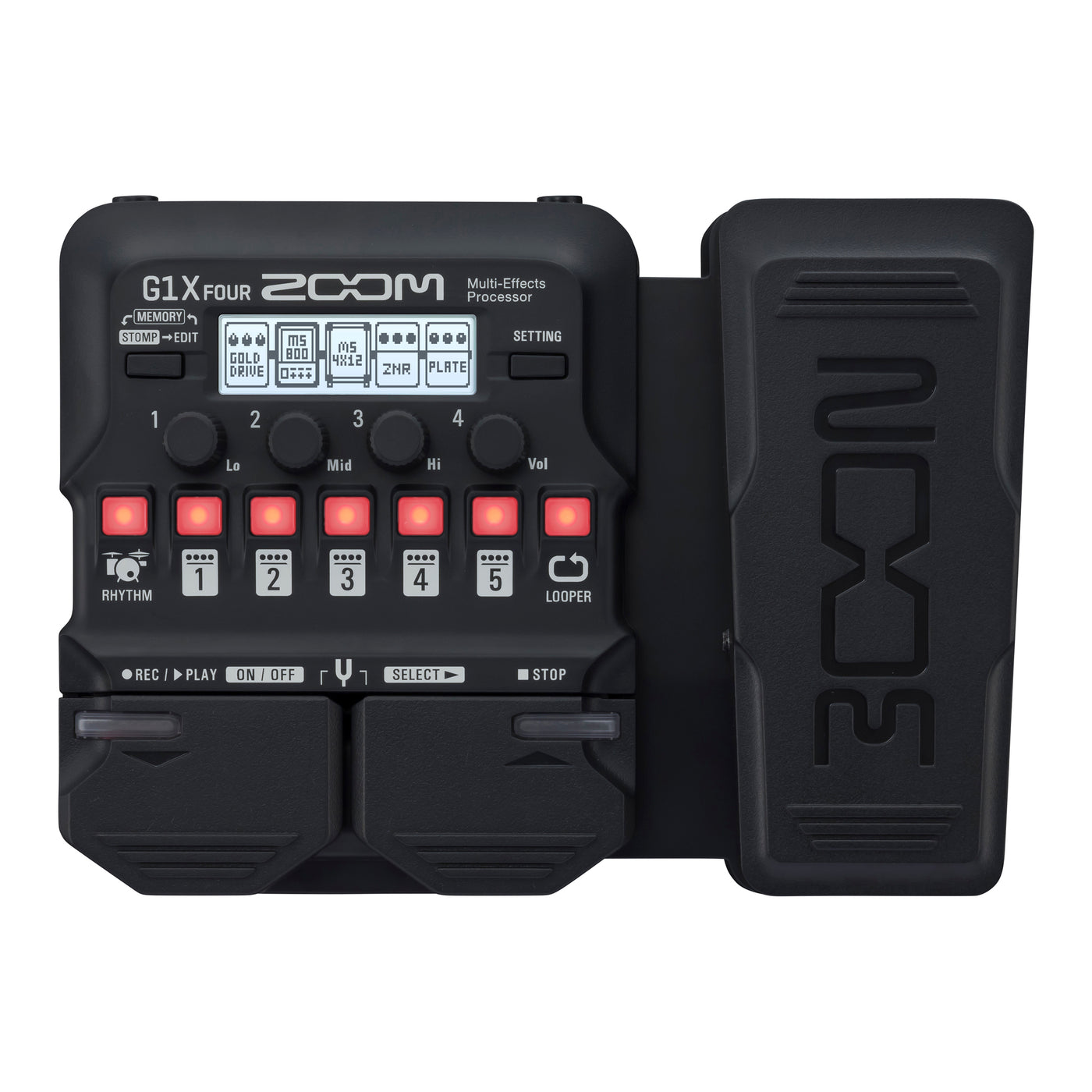 Zoom G1X FOUR Gtr Pedal w/EXP – Motor City Guitar