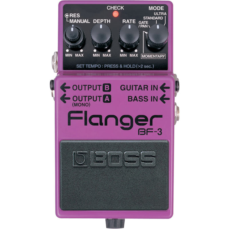 best flanger pedal Boss BF-3 Flanger