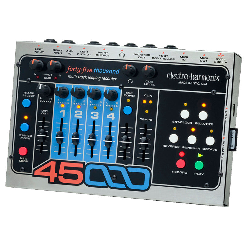 looper pedal quantize Electro Harmonix 45000 Multi Track Looping Recorder