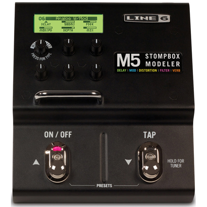 Line 6 M5 Multi Effects Stompbox Modeler Pedal