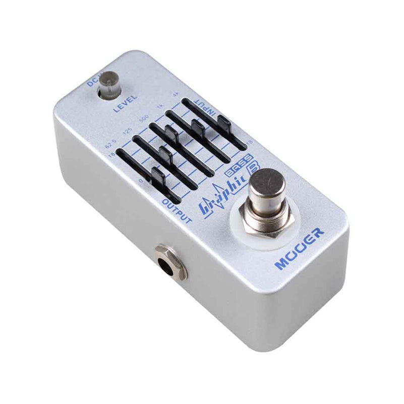 bass guitar equalizer pedal Mooer Graphic B Bass Equalizer – Motor City Guitar