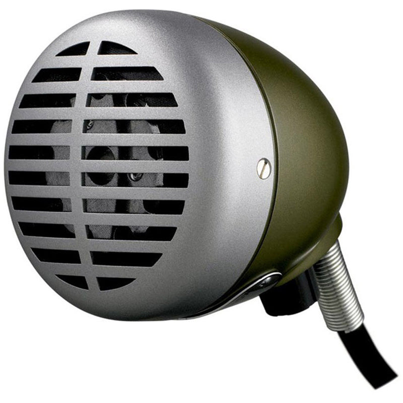 Shure 520DX Green Bullet Mic – Motor City Guitar